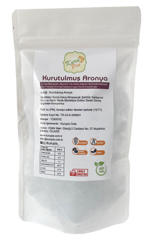 Kurutulmuş aronya 100 gr