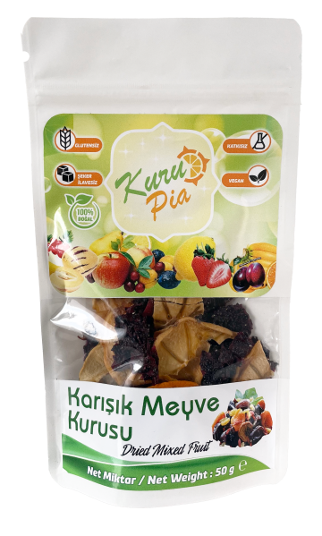Karışık meyve kurusu 50 gr